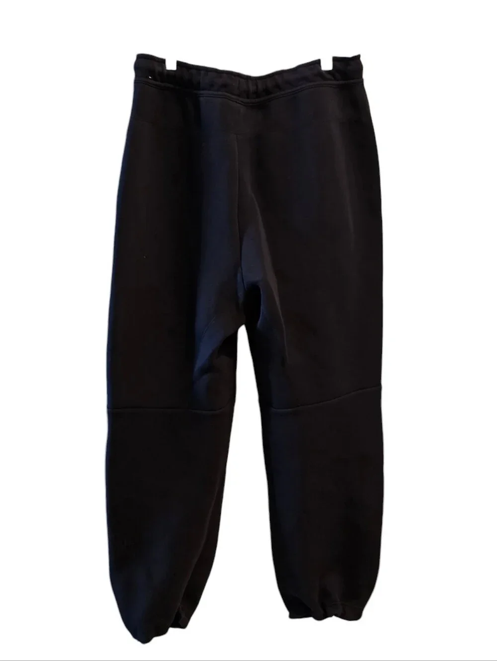 NIKE Tech Fleece Black Sweatpants Medium Drawstring Ankles Fb8012 💜
